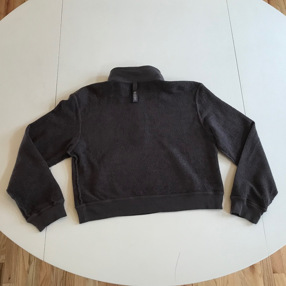 SKIMS FRENCH TERRY HALF ZIP PULLOVER - Picture 8 of 12
